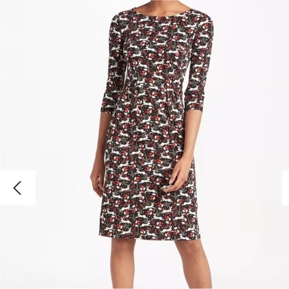 Boden rabbit dress with pockets 6 long